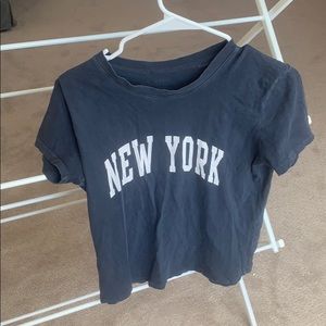 New York J. Galt brandy shirt